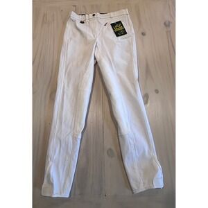 USG Laguna Women White Equestrian Riding Breeches Pants US 26 EUR 38 120538 NEW